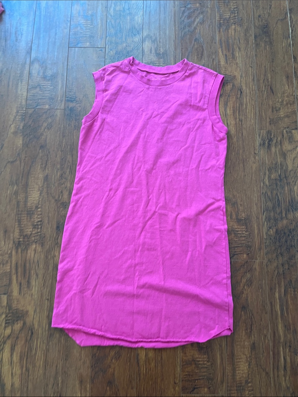 Frank & Eileen Bright Pink Sleeveless Dress